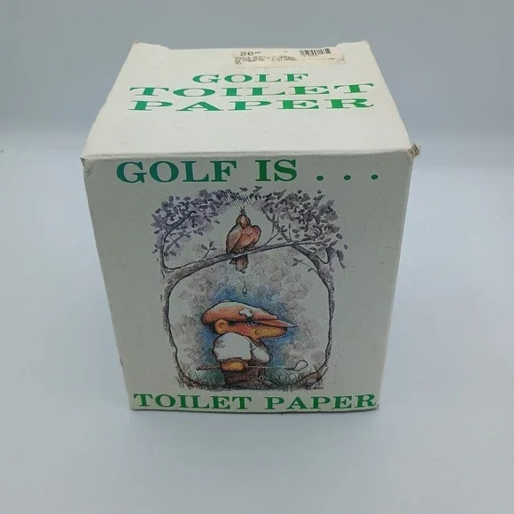 Golf Is .. Funny Golf Toilet Paper Joke Gag Gift - Picture 1 of 4